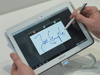 electronic signatures